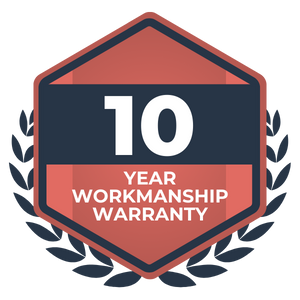 10 years workmanship warranty